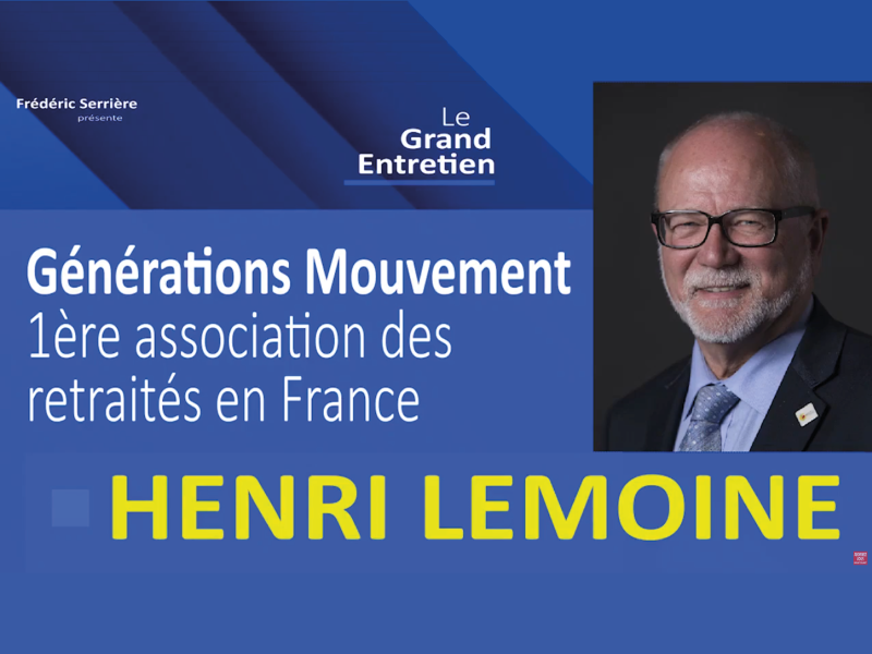 Lire la suite à propos de l’article “Le Grand Entretien” : Henri Lemoine, invité du jour pour promouvoir Générations Mouvement