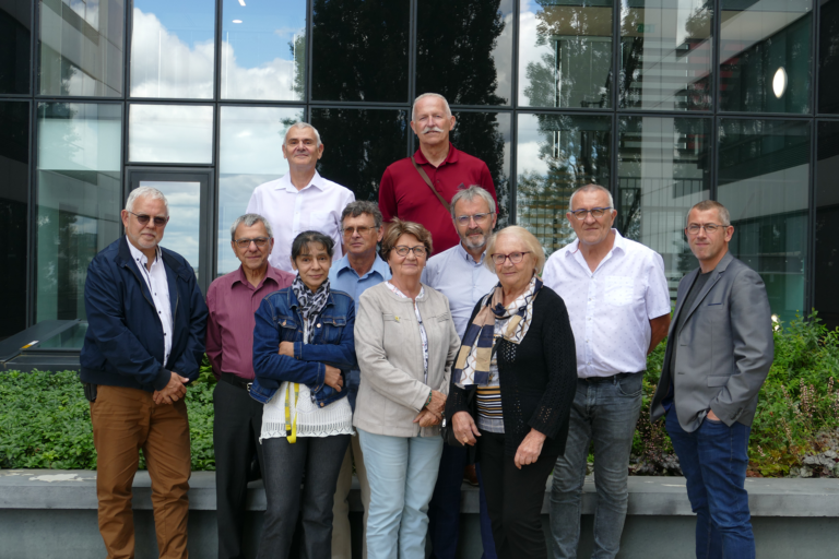 Photo de groupe nouveaux présidents et équipe nationale