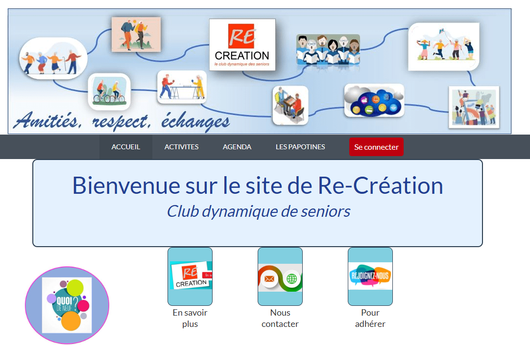 Lire la suite à propos de l’article Un site SAGA à l’honneur : RE-CREATION, fédération du Nord