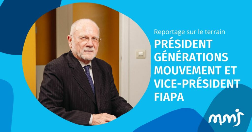 Henri Lemoine, président de Générations Mouvement et vice-président de la FIAPA - Le rôle des seniors dans la société.