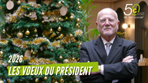 Lire la suite à propos de l’article Vœux 2026 : célébrons ensemble nos 50 ans de lien social !
