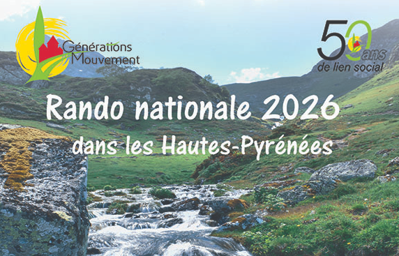 Lire la suite à propos de l’article Randonnée nationale 2026, il reste quelques places !